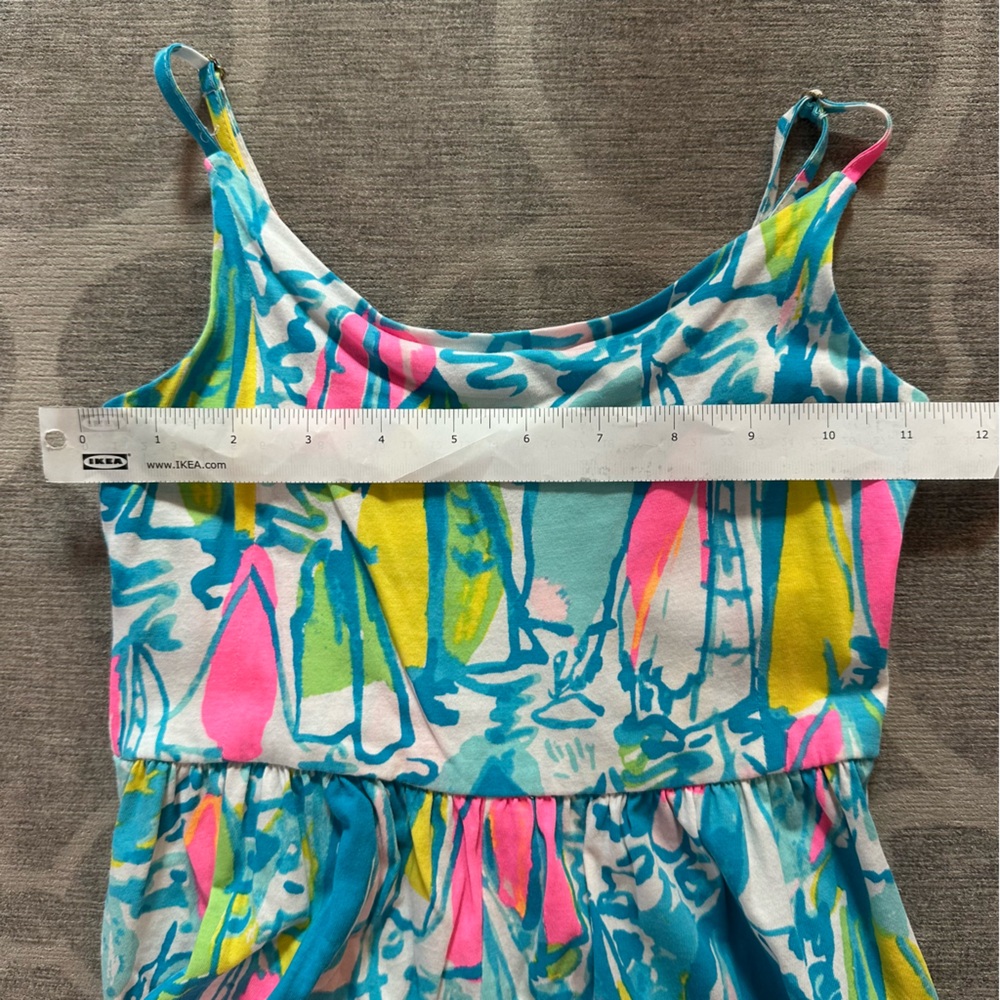 Lilly Pulitzer Beach & Bae -girls wide leg romper / jumpsuit- summer - Picture 9 of 9